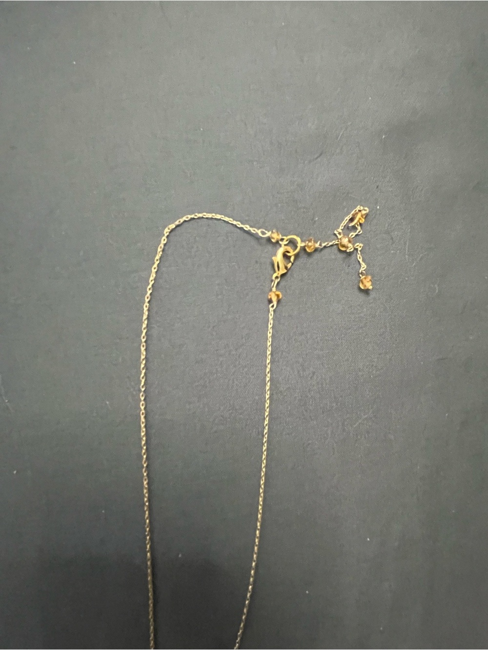 Alexis Bittar Gold Horseshoe Pendant Necklace goldfild - Picture 4 of 6